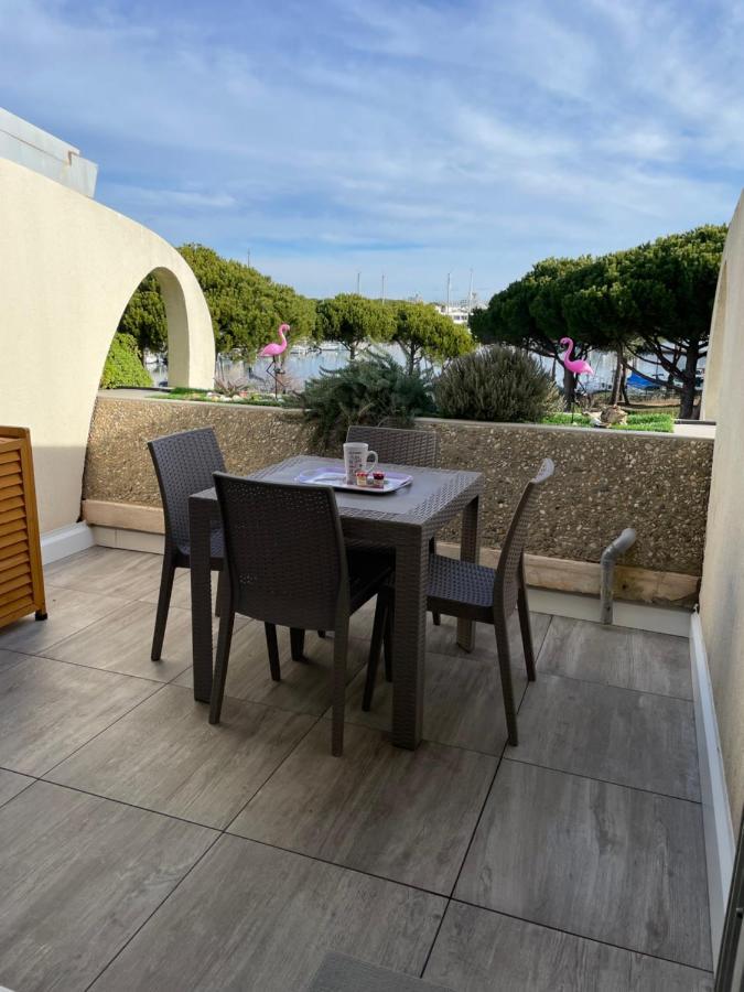 Vue Port, Belle Terrasse, Piscine Apartment Le Grau-du-Roi